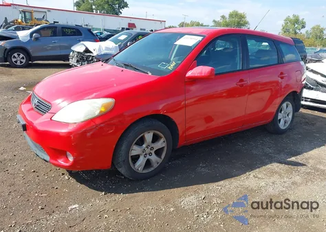 2006 Toyota Matrix Xr z USA, uszkodzony, nr VIN 2T1LR30EX6C552426